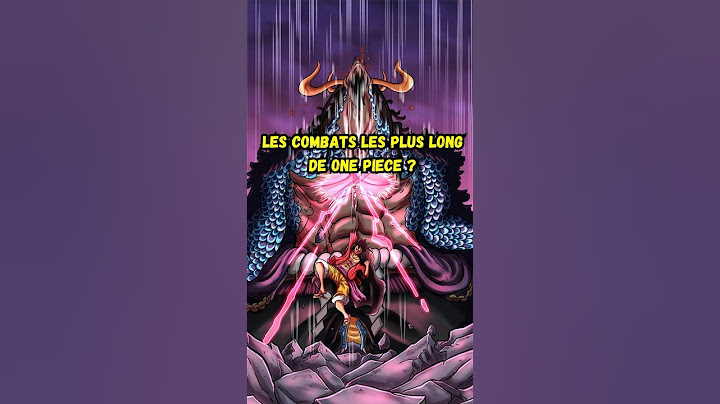 Quels sont les combats les plus long de one piece ? #onepiece #manga #shonen #anime #luffy #kaido
