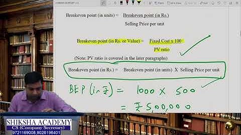 ACCOUNTS Ch 18 Decision Making Tools Marginal Costing Lecture 4