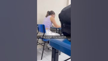 Lâu lâu để ý hành động đứa bạn mới phát hiện 😂 #congnghe #studyhacks #hoctap #genz #sinhvien #tech
