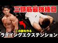 日本一の三頭筋を持つ男が最強の腕種目を伝授