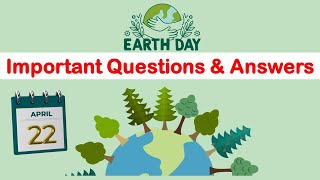 Let's Celebrate Earth Day | Important Questions Mother Earth | Quiz on Earth Day | Earth Day 2024