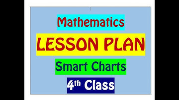 4th CLASS MATHS LESSON PLAN / SMART CHARTS