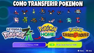 Como Transferir Tus POKEMON a POKEMON CHAMPIONS desde CUALQUIER JUEGO de POKEMON GUIA PASO a PASO