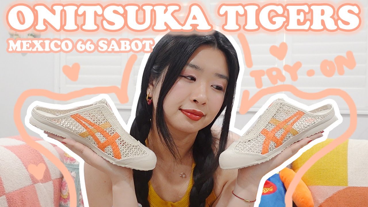 ONITSUKA TIGER MEXICO 66 SABOT | SHOE UNBOXING, REVIEW, & TRY ON