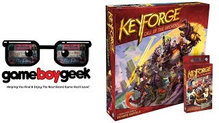 Keyforge: Call of the Archons Review with the Game Boy Geek