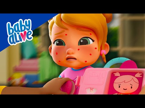 Baby Alive Türkçe 💦 Lulu Bebek Hasta Olmuş! ✋ Çocuklar İçin Çizgi Filmler 💕