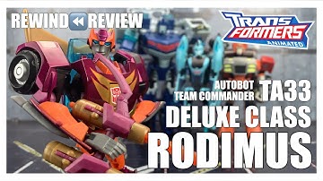 Rewind Review: Takara Transformers Animated TA33 Deluxe Class RODIMUS Review