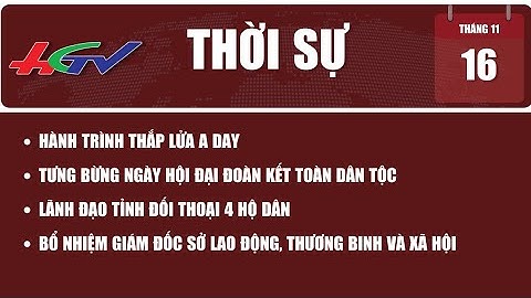 Hậu Giang sẵn sàng ngày hội Đại đoàn kết | Thời sự Hậu Giang 16/11/2022 | Truyền hình Hậu Giang