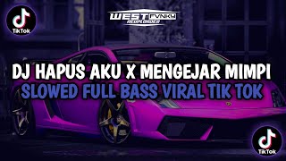 DJ HAPUS AKU X MENGEJAR MIMPI SLOWED | DJ VIRAL TIK TOK TERBARU 2023