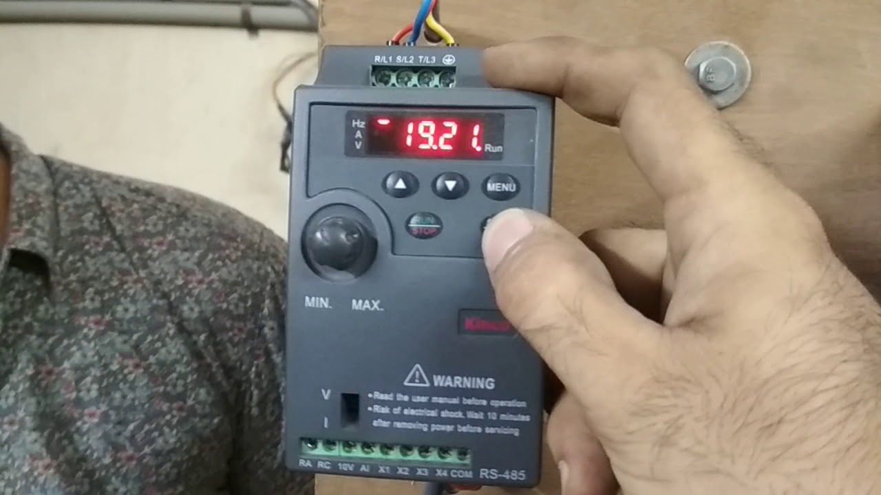 Kinco Cv20 vfd Hands On and Trail Run YouTube