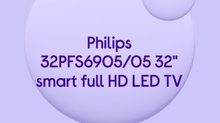 Philips 32Pfs690505 32 Smart Full Hd Hdr Led Tv - Silver - Product Overview