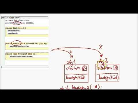 OOP-Objekt- und Klassenvariablen