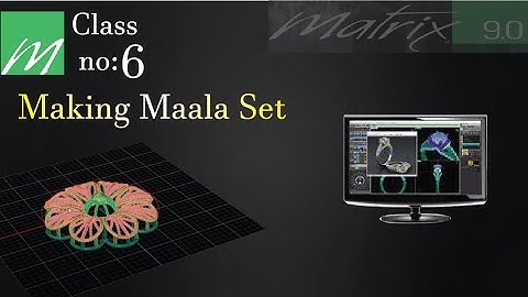 RP jewellery design class no 6|Matrix 9.0 |Making mala set | online free course | Urdu Hindi |