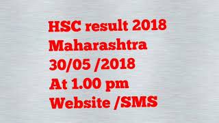 H.s.c, 12 result 2018 maharashtra Board