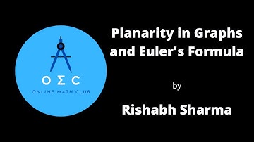 Planarity in Graphs and Euler