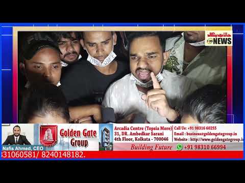 Unique kind of protest against increasing number of rape cases at Kolkata's Khidderpore.