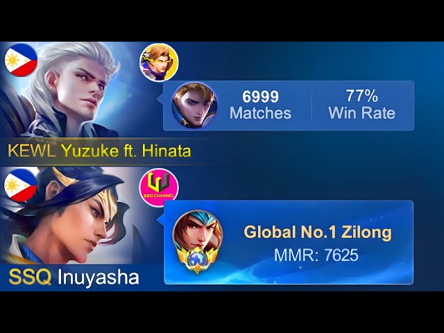 I FINALLY MET BEST ZILONG IN THE WORLD!! 😱 (TOP 1 GLOBAL ZILONG! 👑) - INUYASHA x YUZUKE! 🔥 class=