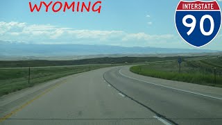 Interstate 90 - Wyoming westbound [FULL LENGTH VIDEO]