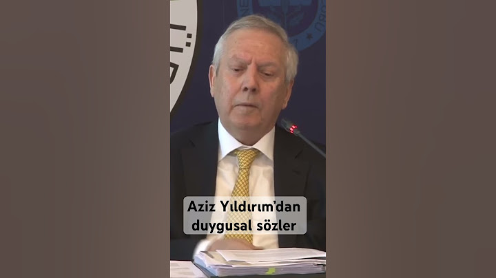 Aziz Yıldırım’dan duygusal sözler #fenerbahçe