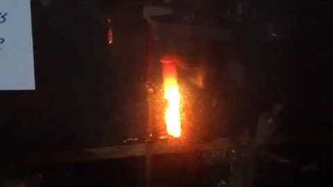 Aluminum Powder and Bromine - Aluminumpulver und Brom