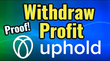 Uphold Crypto Wallet And Exchange: How To Withdraw Your Crypto Profits To Your Bank Account PROOF