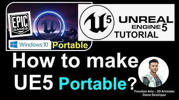 How to make a Portable Unreal Engine 5 - Unreal Engine 5 Tutorial