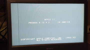 Apple II stuck to prodos