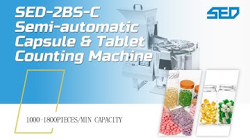 Semi-automatic Counting Machine, Pill Counting Machine Pharmacy, Packing  Machine (SED PHARMA)