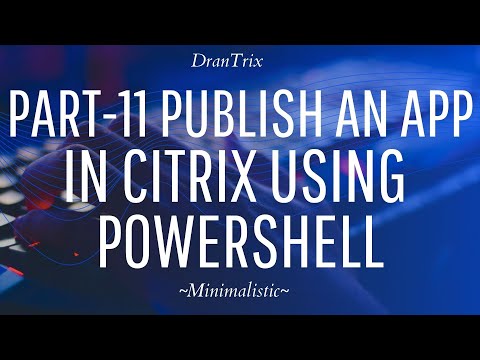 Part-11 Publish an