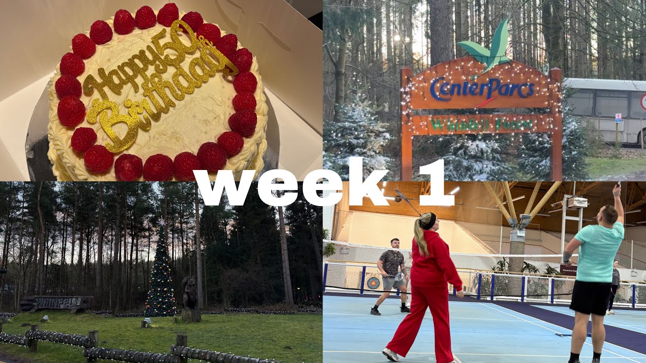 Видеоблог: Замечательные выходные в Center Parcs в честь 50-летия моей мамы!!