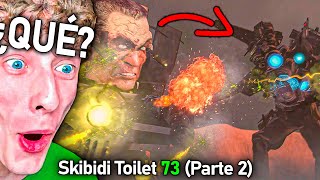 ¡EL G‑MAN TOILET SE ENFRENTA A LOS TITANES!😮 *FINAL INESPERADO* - Skibidi Toilet 73 (Parte 2)🚽😎