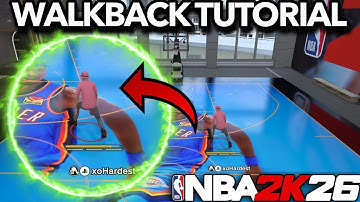 *NEW* HOW TO WALK BACK DRIBBLE TUTORIAL NBA 2K26 (STANDSTILL DRIBBLING IS BACK)