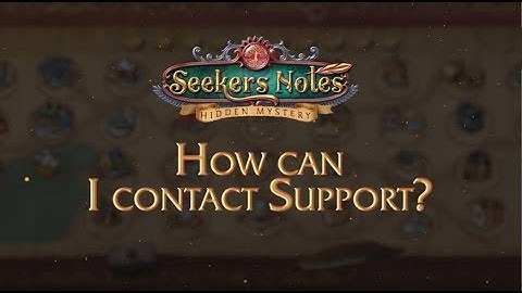 Seekers Notes: How to contact helpshift
