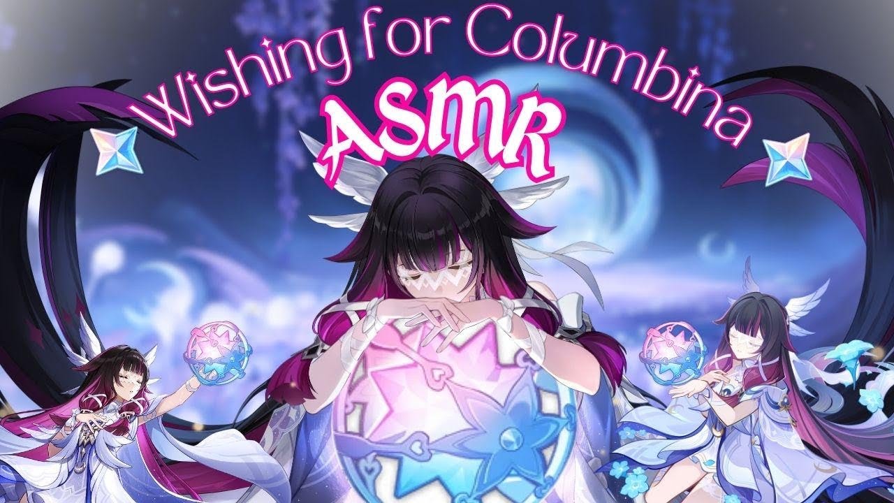 Genshin Impact pulling for Columbina| (whispering, controller sounds, rambling)