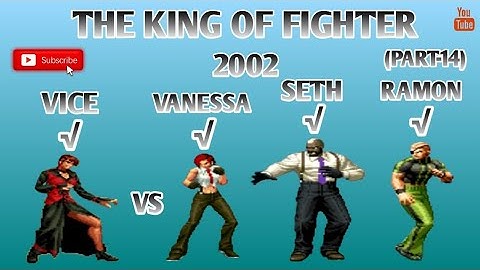 #THE_KING_OF_FIGHTER_2002|2022|VICE VS VANESSA,SETH,RAMON|(PART-14)#GAMING