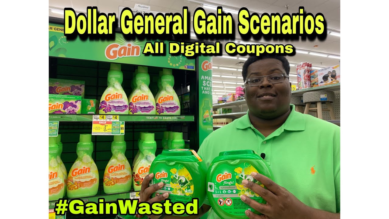 Dollar General Gain Scenarios For 8/18 - 8/24 - All Digitals Coupon