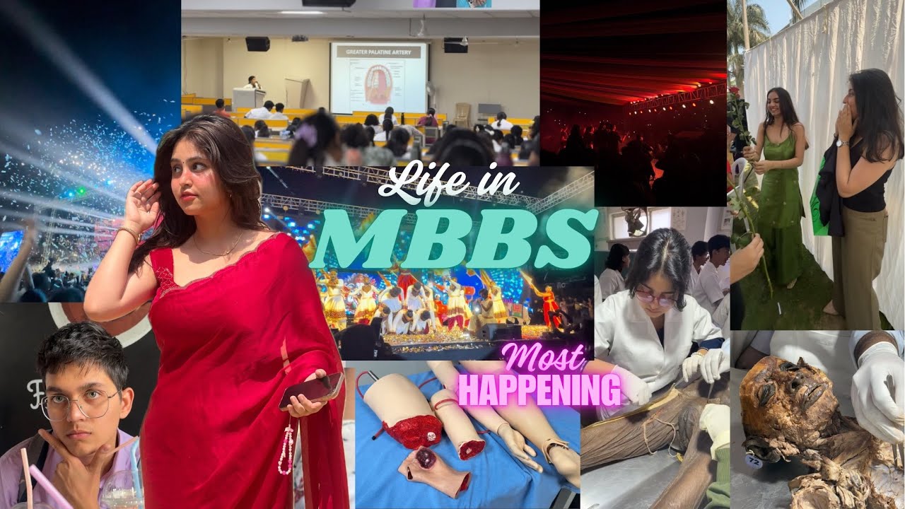 1st YEAR MBBS LIFE So far📚 | MOST HAPPENING MEDICAL COLLEGE LIFE 🩺🥼| FESTS & FUN🎢