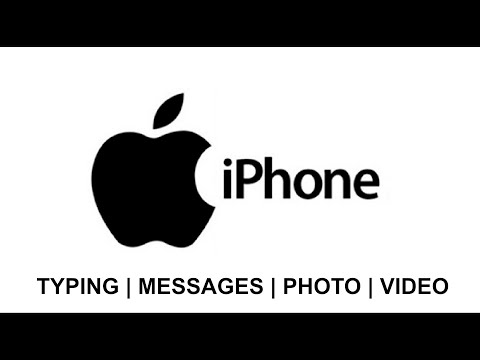iPhone SOUND EFFECTS - Typing | Message Sent & Received | Photo capture | Video Recroding Noises
