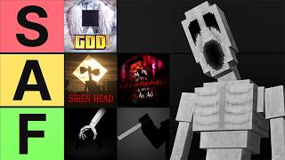 The ULTIMATE Minecraft Horror Mod Tier List