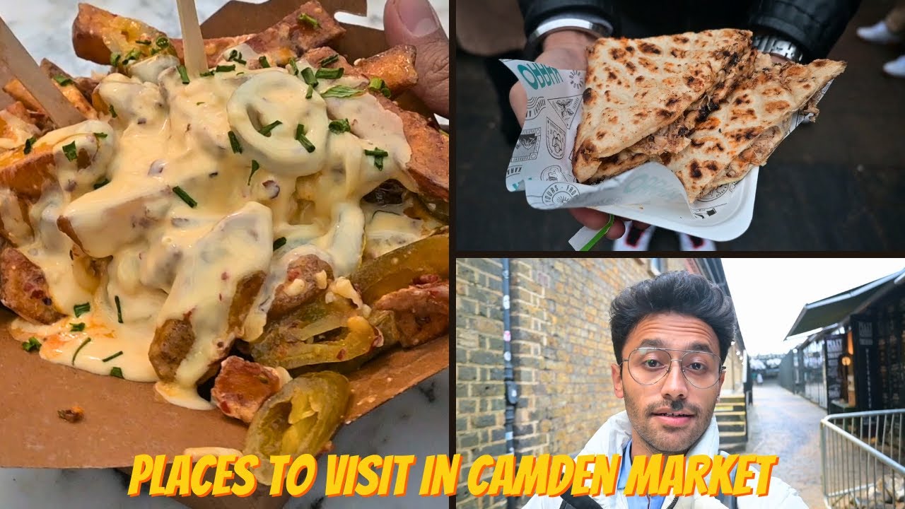 Why we waited 50 Mins for the Funky Chips at Camden Market YouTube