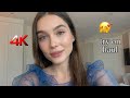 (4k) see through transparent lingerie & micro bikini | amazing transparent try on haul with me