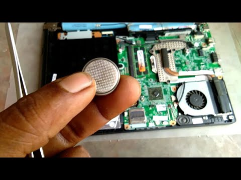 Update New Acer government laptop cmos battery change