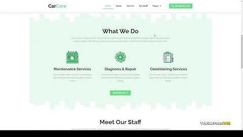 CarCare - Auto Service and Repair Elementor Template Kit automotive car Build Website