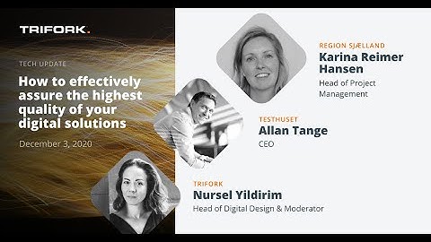 Trifork Tech Update: How to effectively assure the highest quality of your digital solutions