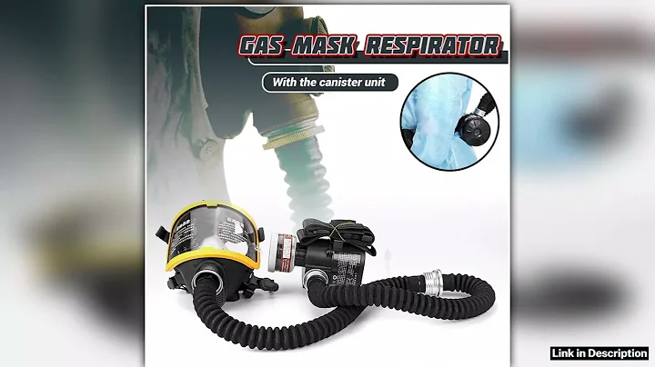 Electric Constant Air Flow Supplied Fed Pump Device Breathing System work with Half Full Face Gas