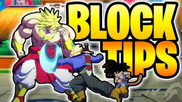 (TOP 5 ▰ TIPS FOR BLOCKING) | DRAGON BALL FIGHTERZ!