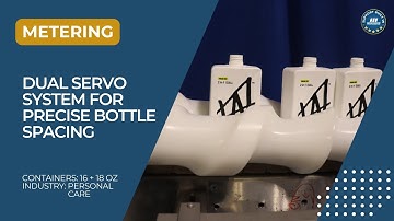 Dual Servo System for Precise Bottle Spacing