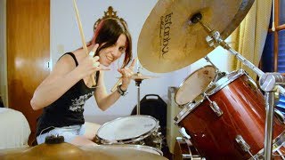 Megadeth &quot;Skin O&#39; My Teeth&quot; Drum Cover (by Nea Batera)