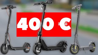 TOP 3 DES MEILLEURES TROTTINETTES ÉLECTRIQUES À 400 EUROS !! XIAOMI, NAVEE, AOVO, SEGWAY !?