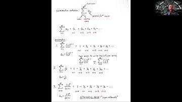 Infinite Series, part 1 (Calculus 2, Lecture 12)